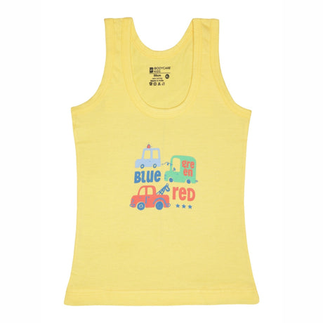 Baby 100% Cotton Vest Round Neck Sleeveless Pack of 3 - Bodycare