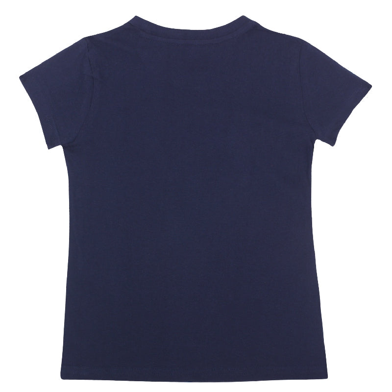 Bodycare Girls Tshirt Round Neck Half Sleeves Solid