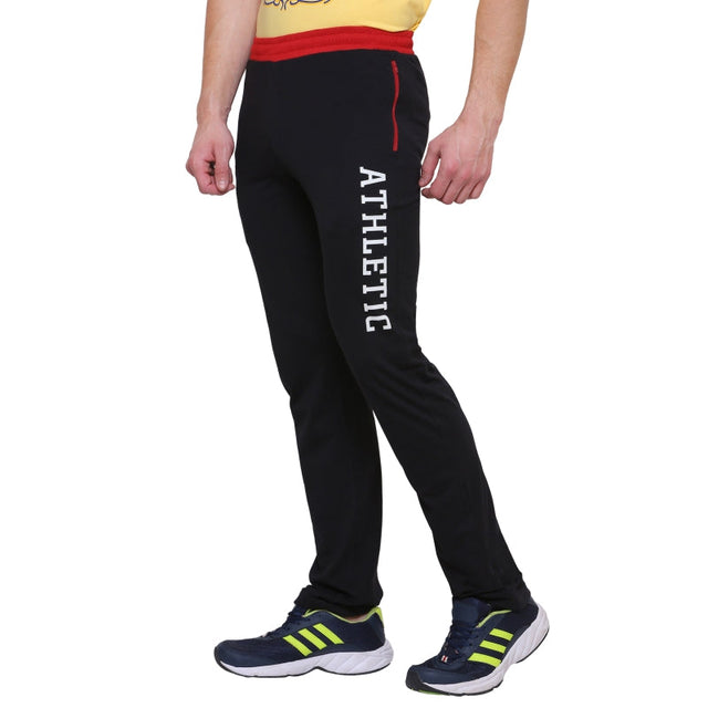 Men Cotton Track Pant with Side Pockets for Comfortable Lounge Wear, Casual Wear and Easy Everyday Movement - Pack of 1