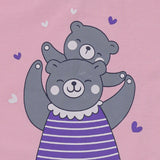 Bodycare Girls Tshirt & Pajami Night Suit Set