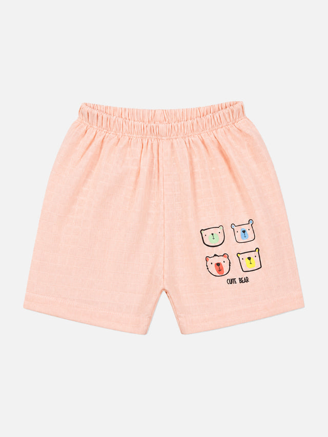 Baby Shorts with Inner Elastic for Everyday Comfort, Easy Movement and Regular Clothing Essentials - Pack of 3