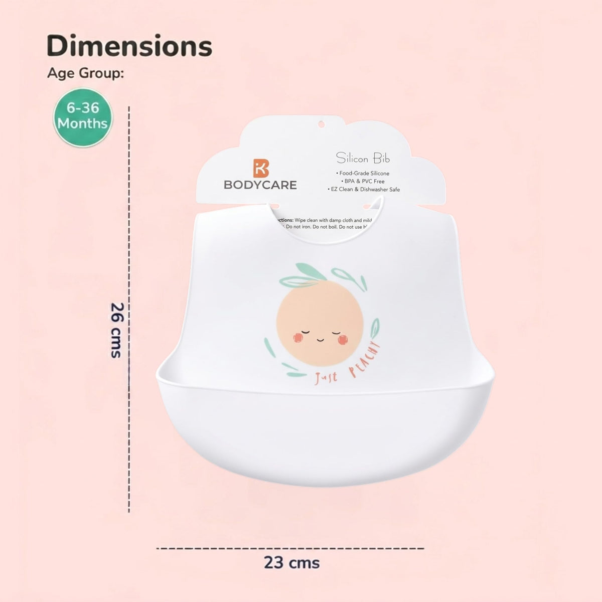 Baby Bibs Pack of 6 - Off White - F