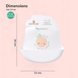 Baby Bibs Pack of 6 - Off White - F