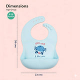 Baby Bibs Pack of 6 - Off White - F