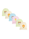 Baby Cap Pack of 6 - Assorted - F
