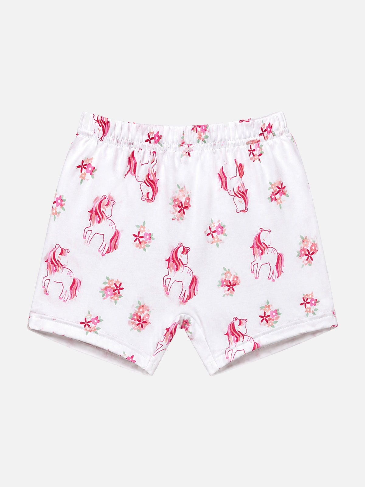 Baby Shorts with Inner Elastic Waist for Comfortable Everyday Wear, Easy Movement and Regular Use - Pack of 3
