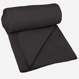 BodyComfy 100% Cotton Hosiery King-Size Fitted Bedcover – Checkered Block Texture