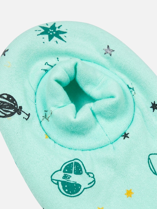 Baby Booties for Everyday Baby Care, Gentle Foot Coverage and Regular Wardrobe Essentials - Pack of 3