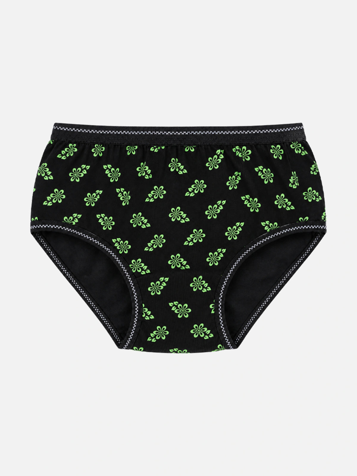 Baby Girls Printed Panties with Top Elastic for Everyday Innerwear Comfort and Regular Wardrobe Use - Pack of 6