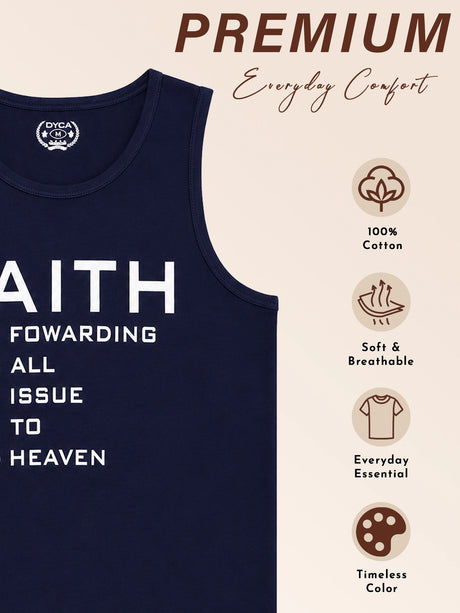 Men T-Shirt Round Neck Sleeveless