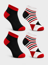 Boys Multipack Socks for Everyday Wear, School Comfort, Casual Use and Regular Wardrobe Essentials - Pack of 4