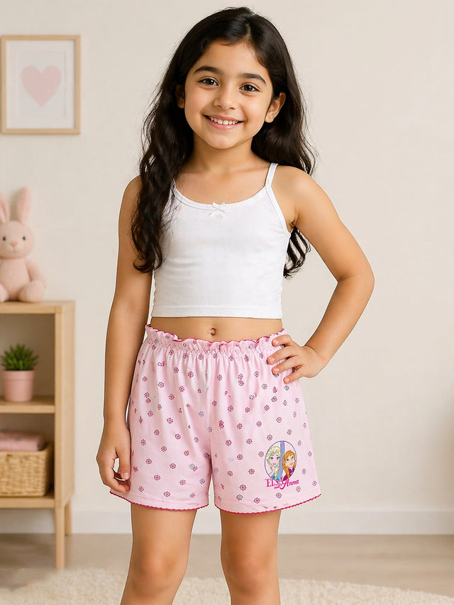 Girls Cotton Bloomer Innerwear for Everyday Comfort, Easy Movement and Regular Wardrobe Use - Pack of 3
