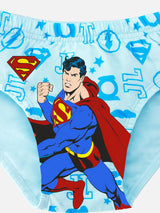 Boys Justice League 100% Cotton Brief Inner Elastic Pack of 3
