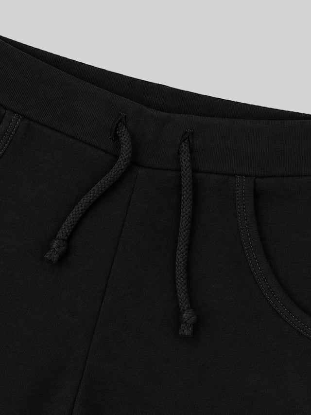 Boys Solid Shorts with Comfortable Pull-On Fit for Casual Wear, Lounge Wear and Easy Everyday Movement - Pack of 2