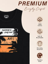 Men T-Shirt Round Neck Sleeveless