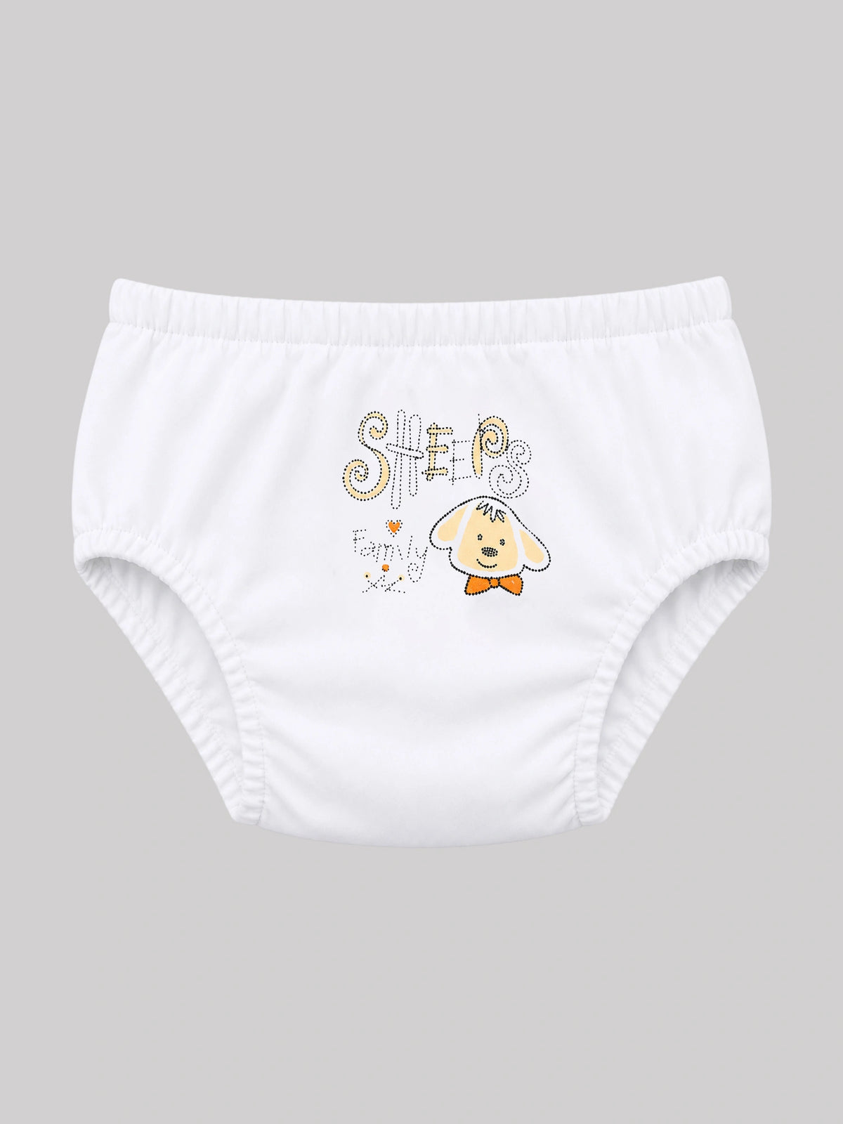 Baby Girls Printed Panty with Inner Elastic Waistband for Soft Everyday Innerwear Comfort and Regular Use - Pack of 6
