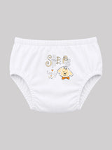 Baby Girls Printed Panty with Inner Elastic Waistband for Soft Everyday Innerwear Comfort and Regular Use - Pack of 6