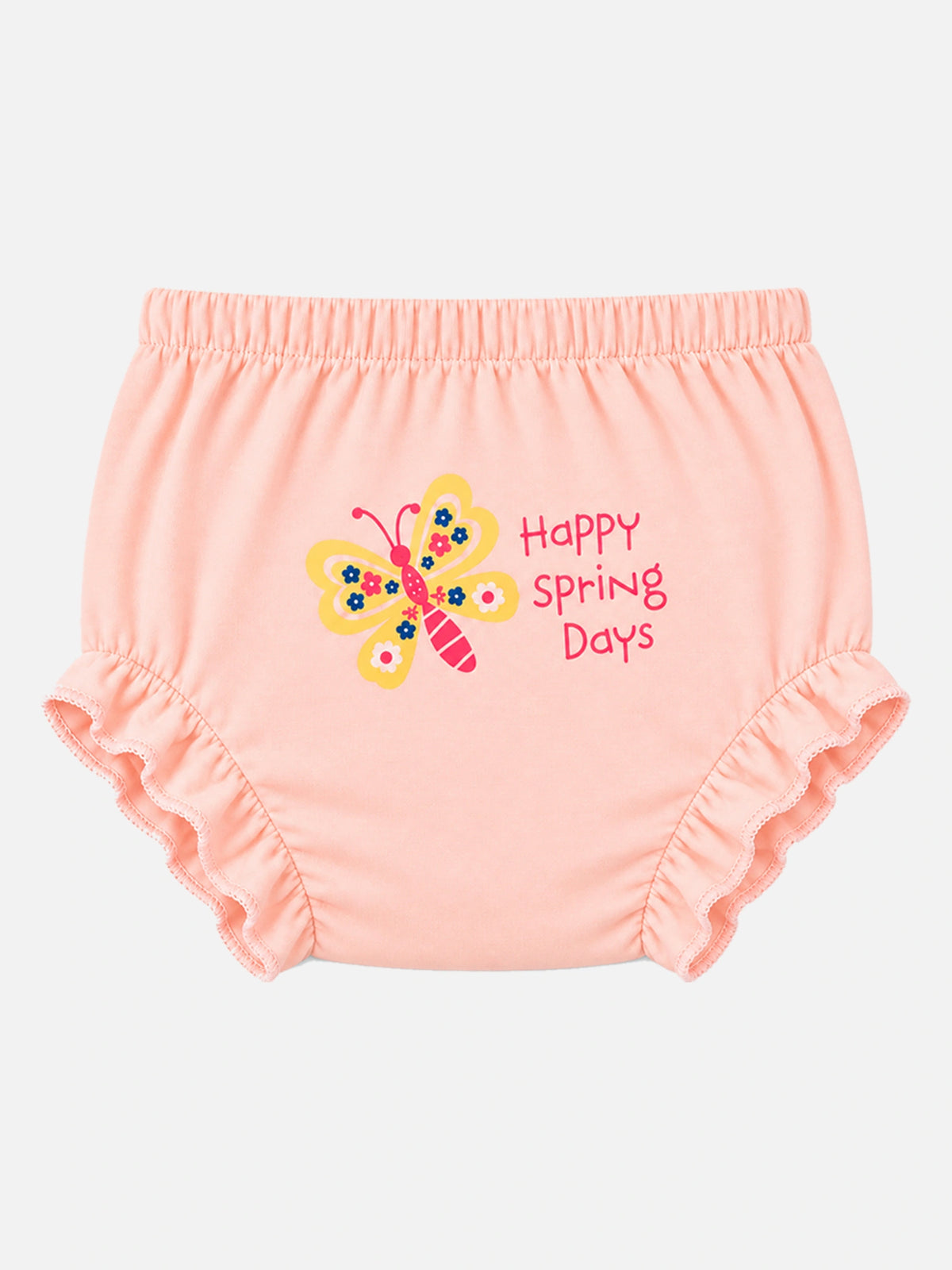 Girls 100% Cotton Panty with Inner Elastic for Everyday Innerwear Comfort and Regular Use Essentials - Pack of 3