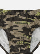 Boys 100% Cotton Brief Inner Elastic Pack of 3