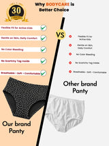 Girls Panty Inner Elastic Pack of 3