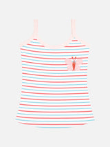 Baby Girls Minnie & Friends Innerwear Vest Camisole Sleeveless for Everyday Comfort, Easy Layering and Wardrobe Essentials - Pack of 4