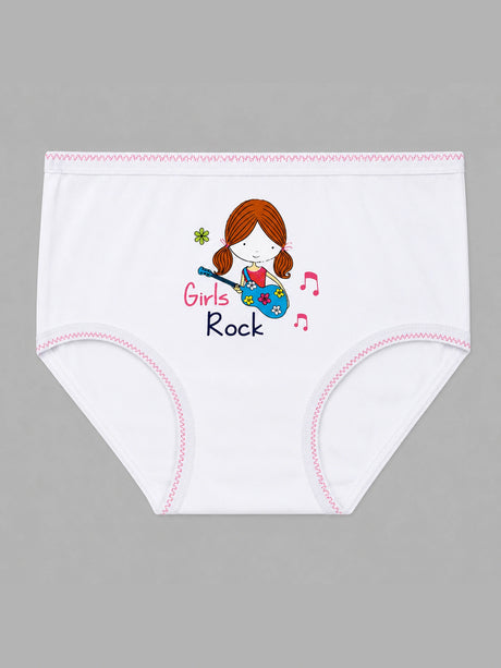 Girls Panty Top Elastic Pack of 3