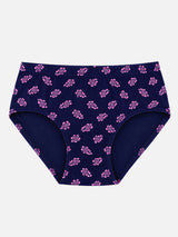 Baby Girls Printed Panty with Inner Elastic Waistband for Comfortable Everyday Innerwear Essentials - Pack of 6