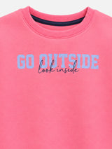 Girls Sweatshirt Round Neck Full Sleeves