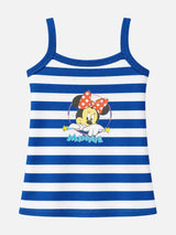 Baby Girls Minnie & Friends 100% Cotton Round Neck Sleeveless Camisole for Everyday Innerwear - Pack of 5