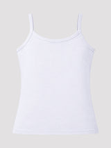 Girls Cotton Camisole Sleeveless Camisole for Everyday Innerwear Comfort and Easy Layering - Pack of 2