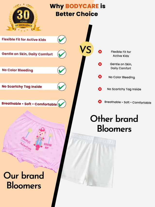 Unisex Cotton Spandex Bloomer Pack of 6 - Bodycare