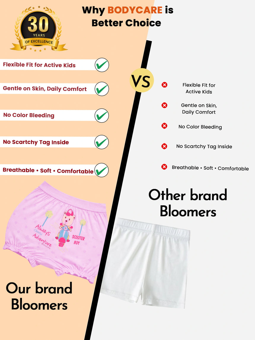 Unisex Cotton Spandex Bloomer Pack of 6 - Bodycare