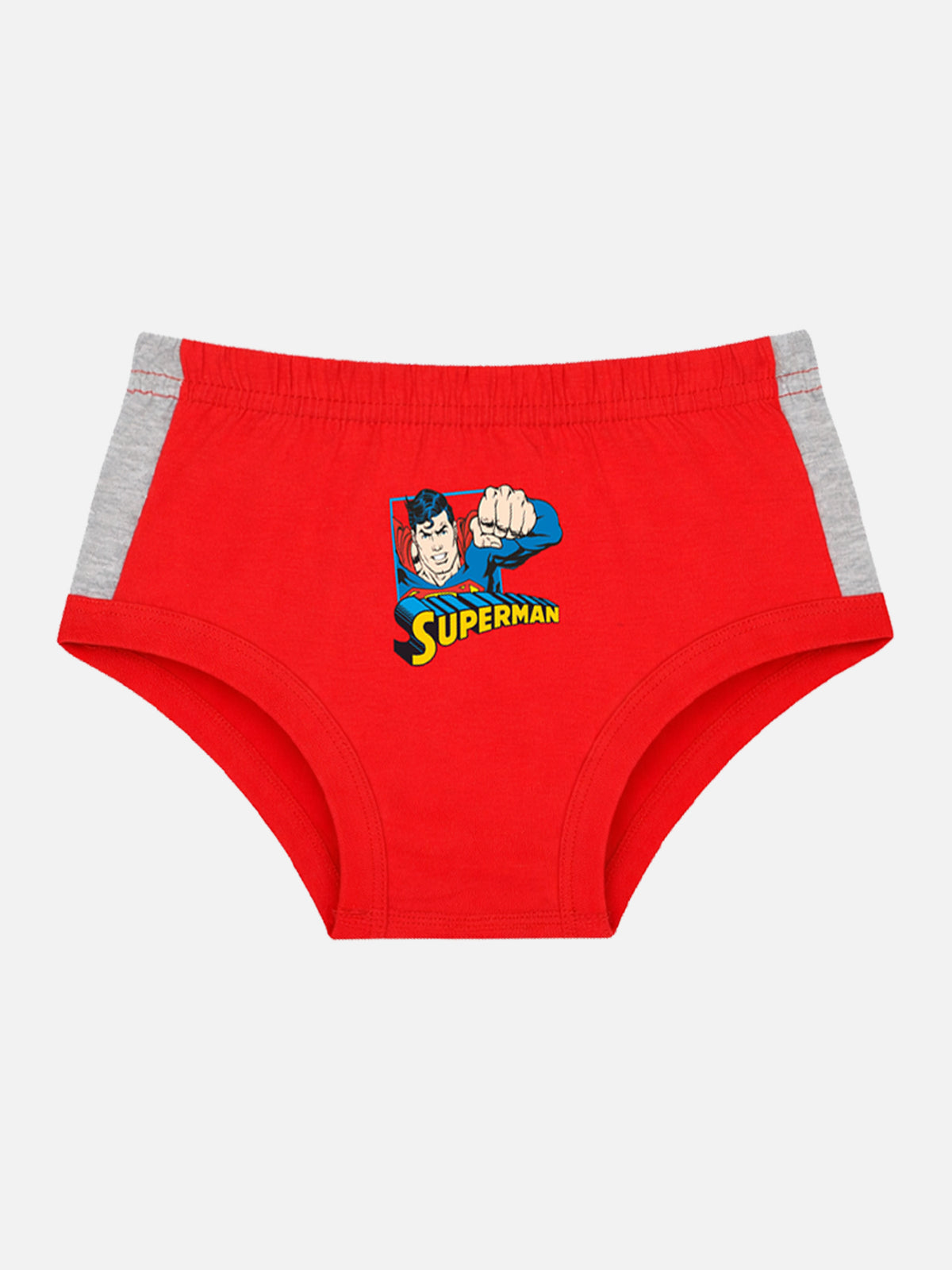 Boys Tom & Jerry Solid Brief Underwear with Character-Inspired Styling for Comfortable Daily Innerwear Use - Pack of 3