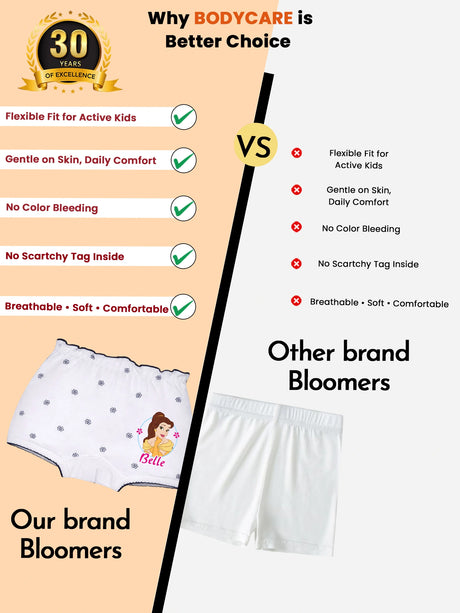 Girls Princess Bloomer Pack of 6