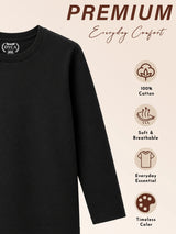 Boys T-Shirt Round Neck Full Sleeves