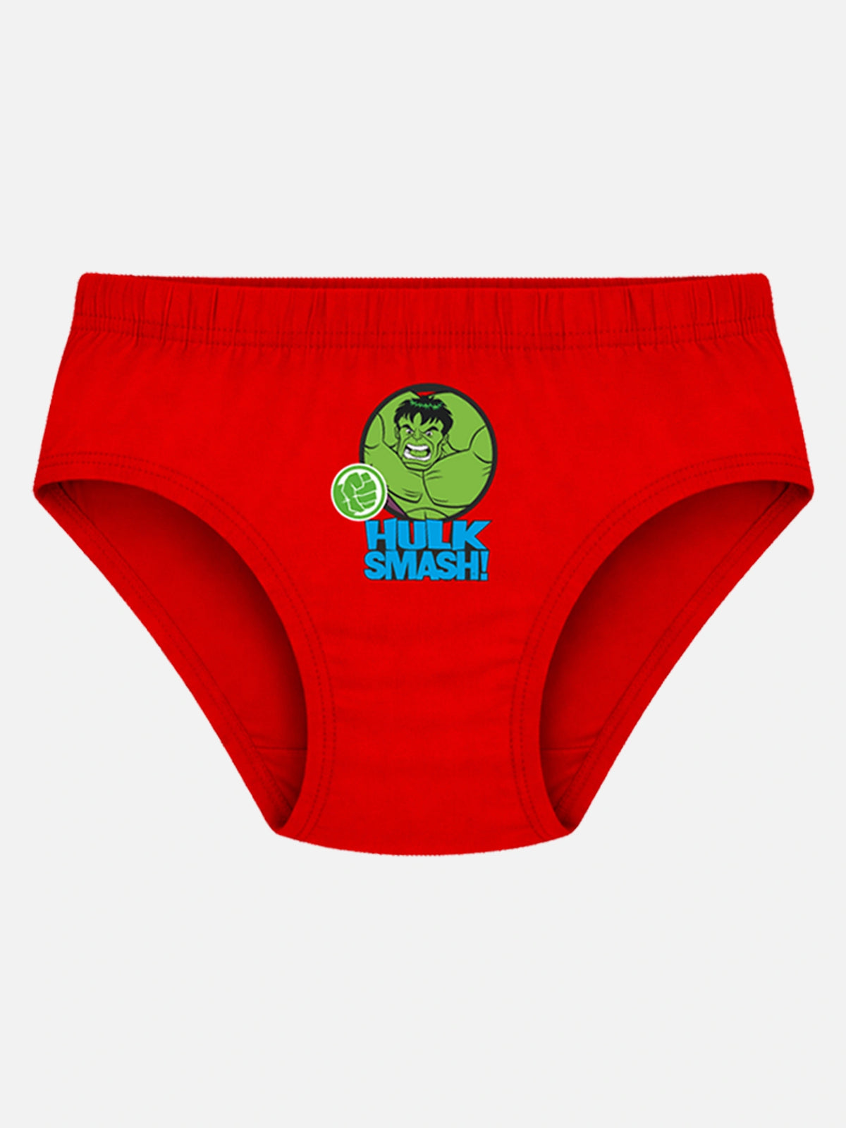 Boys Avengers Brief Inner Elastic Underwear with Character-Inspired Styling for Comfortable Daily Innerwear Use - Pack of 3