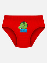 Boys Avengers Brief Inner Elastic Underwear with Character-Inspired Styling for Comfortable Daily Innerwear Use - Pack of 3