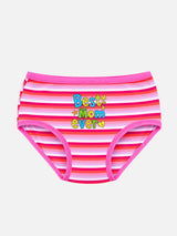 Girls 100% Cotton Innerwear Panty for Everyday Comfort, Gentle Fit and Kids Wardrobe Essentials - Pack of 3