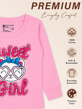 Baby Girls Solid T-Shirt Round Neck Full Sleeves Casual Wear Top for Playtime, Travel and Everyday Outfits - Pack of 1