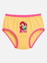 Girls Princess 100% Cotton Panty Underwear with Top Elastic for Soft Comfort and Daily Innerwear Use - Pack of 6