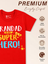 Baby Boys 100% Cotton T-Shirt Round Neck Half Sleeves Regular Fit Top with Soft Breathable Fabric for Daily Wear
