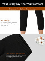 Women Regular Mid Rise Thermal Bottom for Winter Base Layering, Cold-Weather Comfort and Everyday Warm Innerwear - Pack of 1