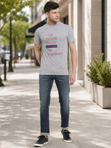 Men Solid T-Shirt Round Neck Half Sleeves with Clean Everyday Styling for Casual Wear and Comfort Essentials
