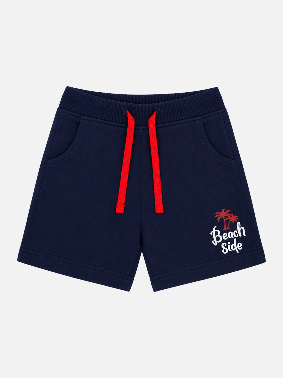 Boys Solid Shorts with Easy Pull-On Comfort for Casual Wear, Lounge Wear and Everyday Movement - Pack of 2