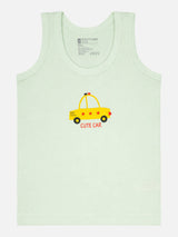 Baby Boys Sleeveless Vest with Round Neck Design for Everyday Innerwear Comfort and Regular Use - Pack of 6