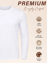 Men T-Shirt Round Neck Full Sleeves