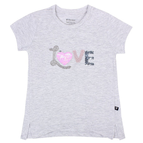 Bodycare Girls Tshirt Round Neck Half Sleeves Solid