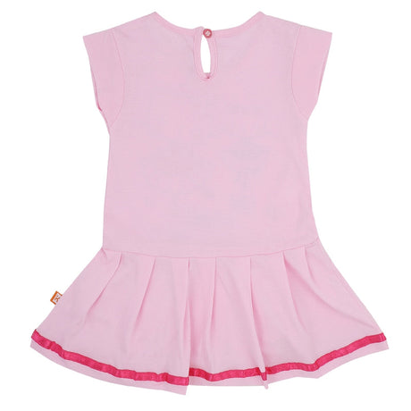 Bodycare Girls Cotton Half Sleeves Round Neck Frock