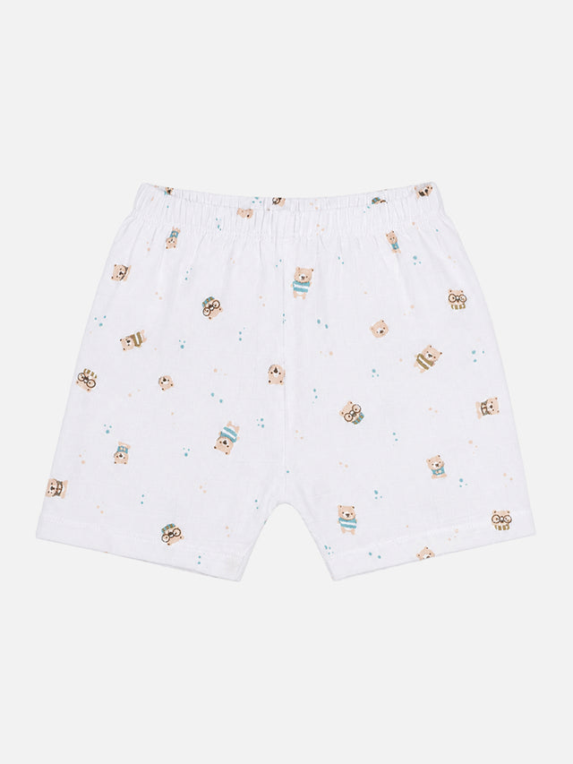 Baby Shorts with Inner Elastic for Everyday Comfort, Easy Movement and Regular Clothing Essentials - Pack of 3