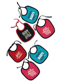Baby Bibs Pack of 6 - Assorted-2 - F